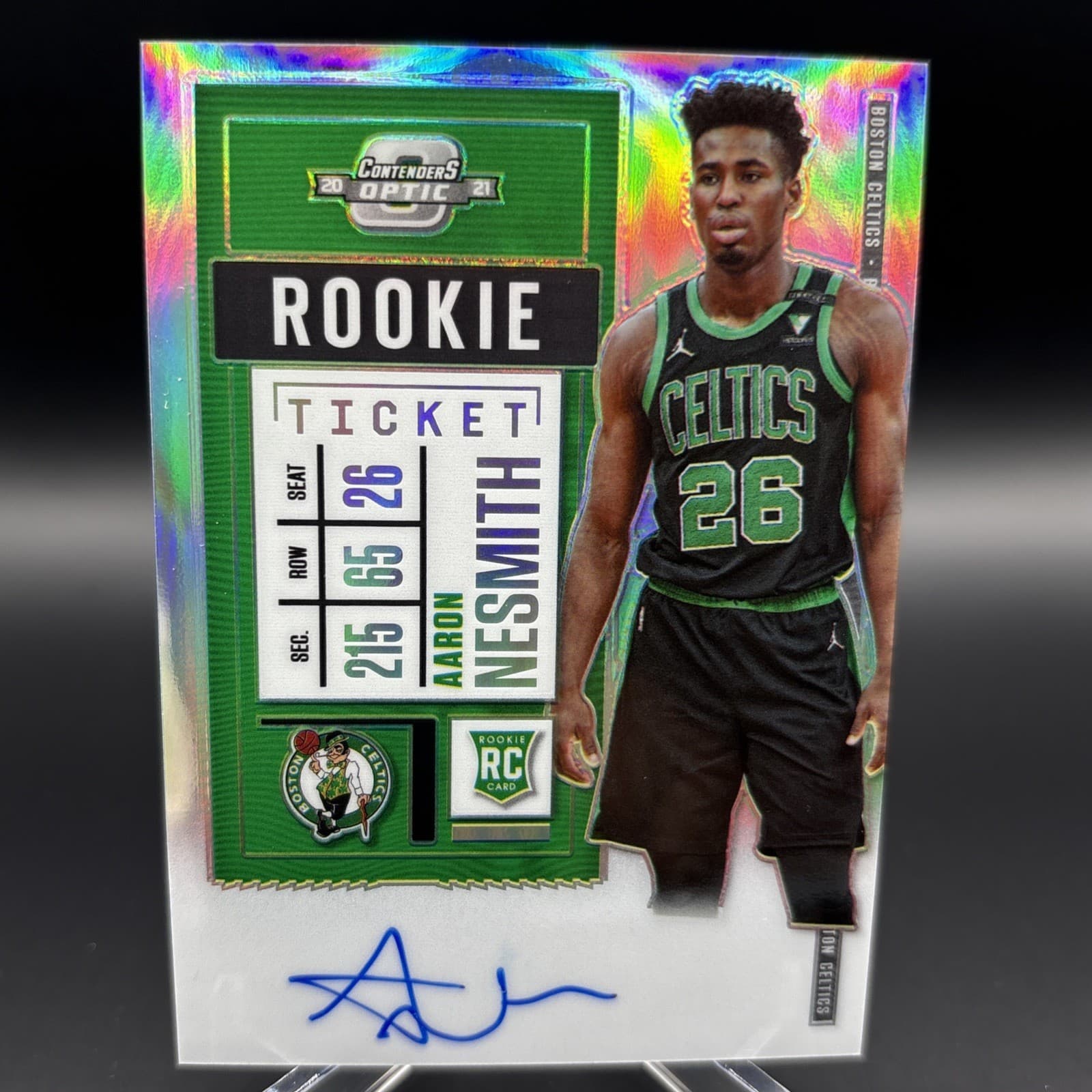 Aaron Nesmith 2020 panini Panini Contenders Optic