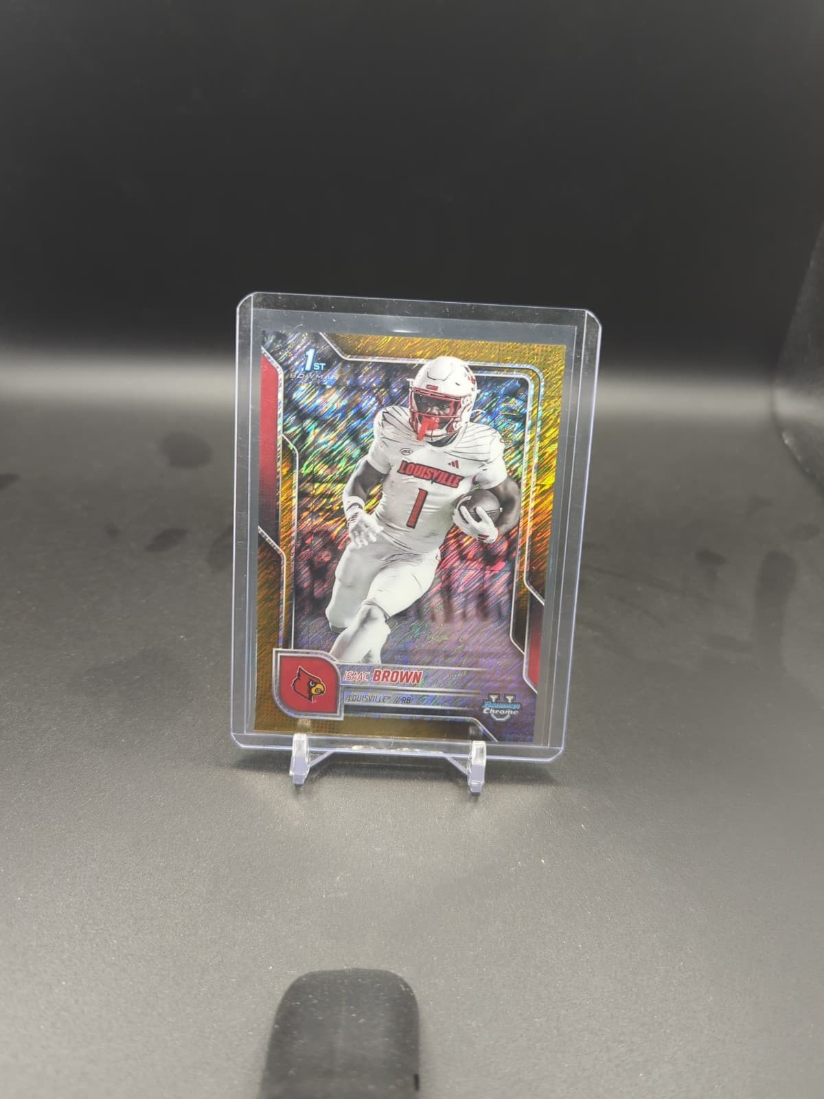 Isaac Brown trading card