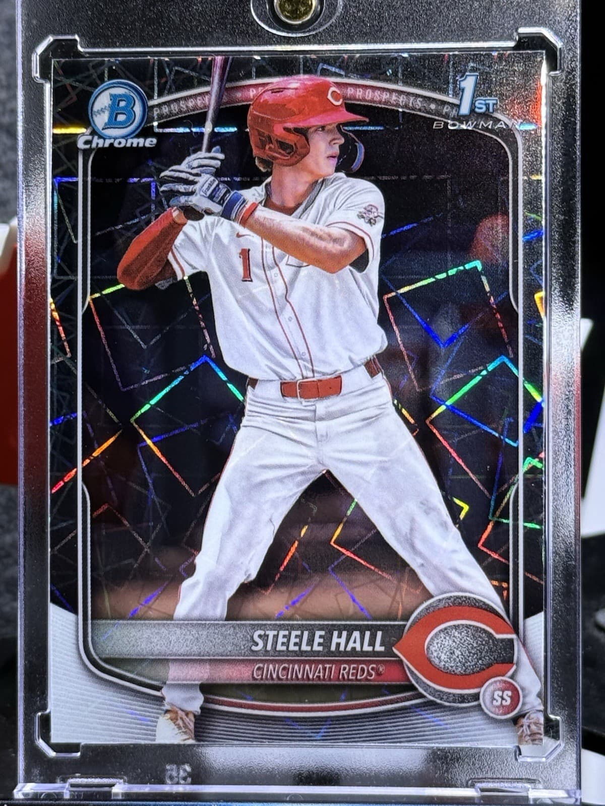 Steele Hall 2025 bowman Bowman Draft Chrome (1st)