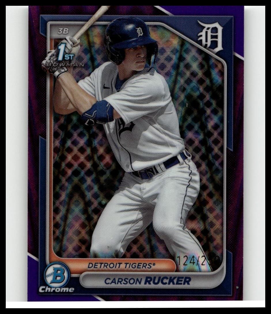 Carson Rucker trading card