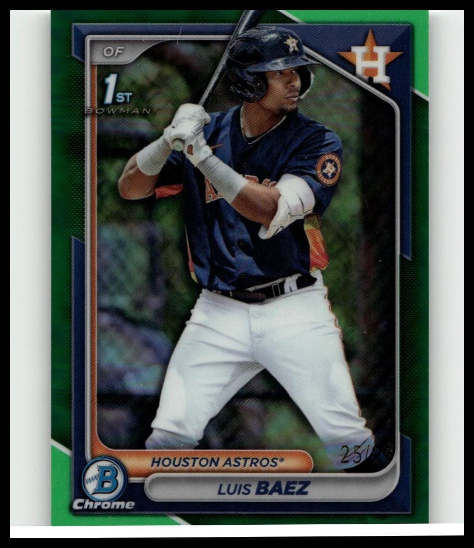 Luis Baez trading card