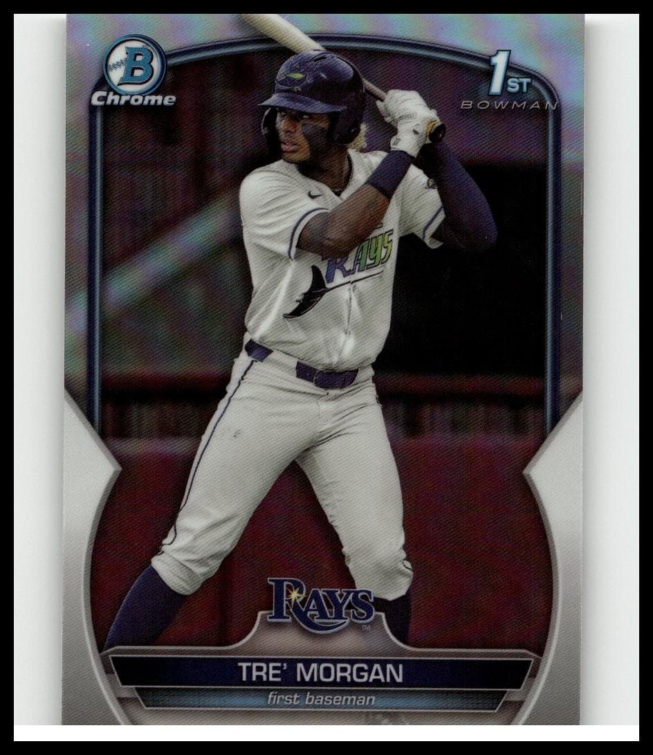 Tre' Morgan trading card