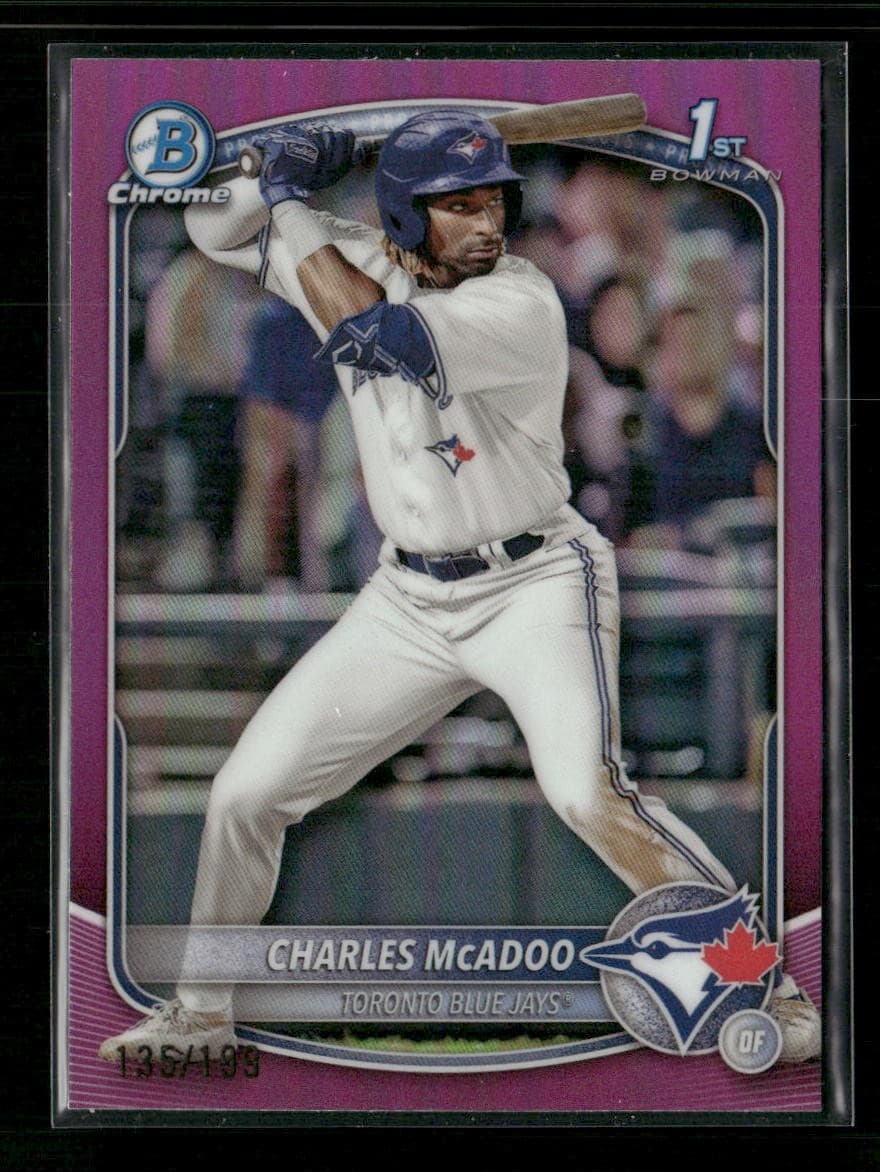 Charles McAdoo 2025 bowman Bowman Chrome Prospects (1st)