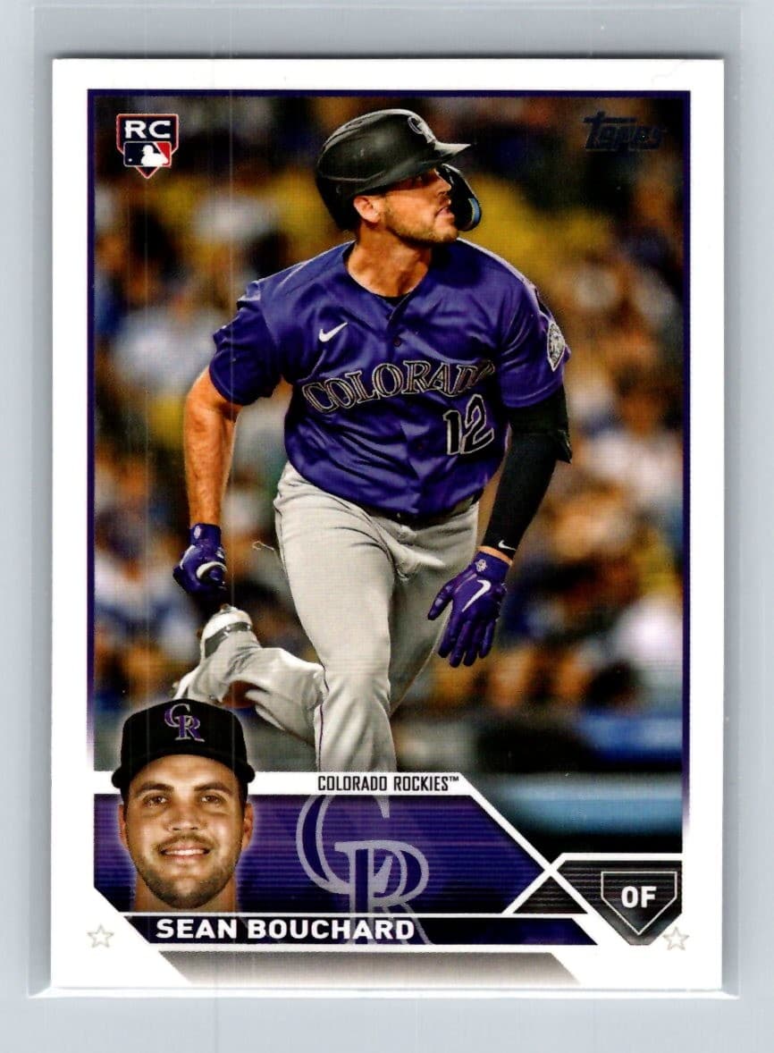 Sean Bouchard trading card
