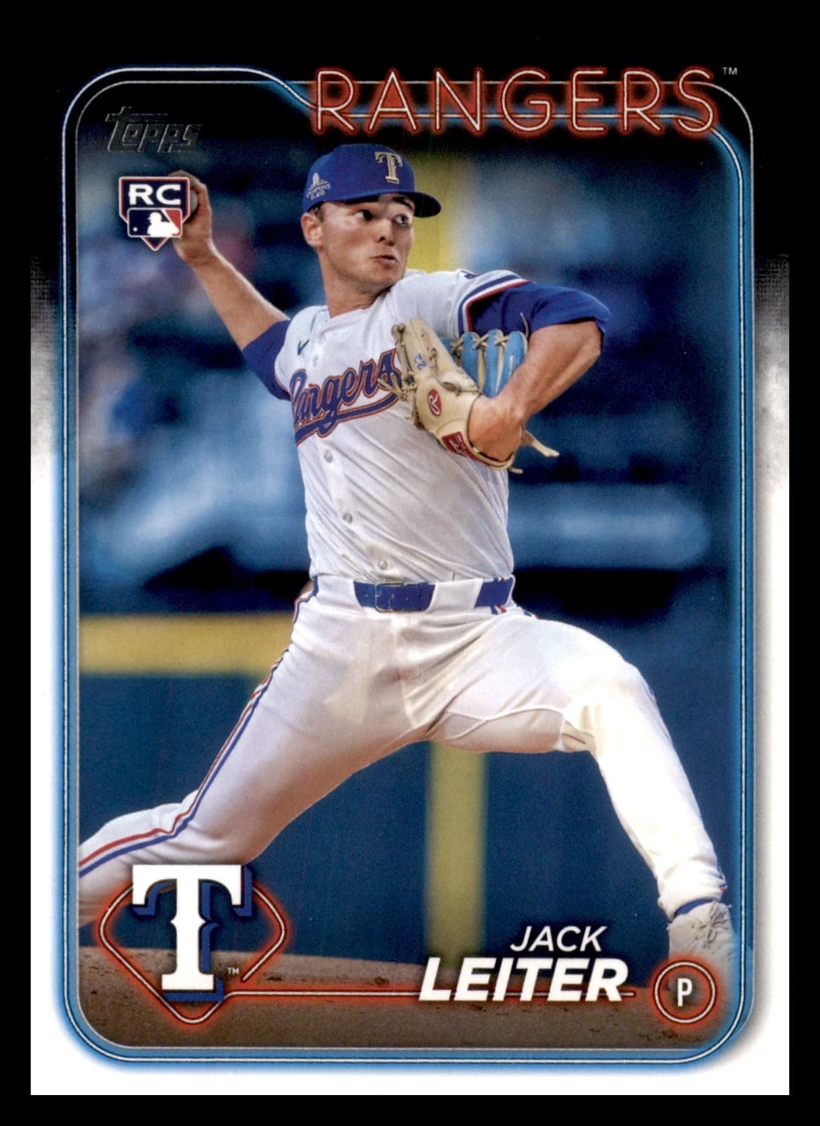 Jack Leiter trading card