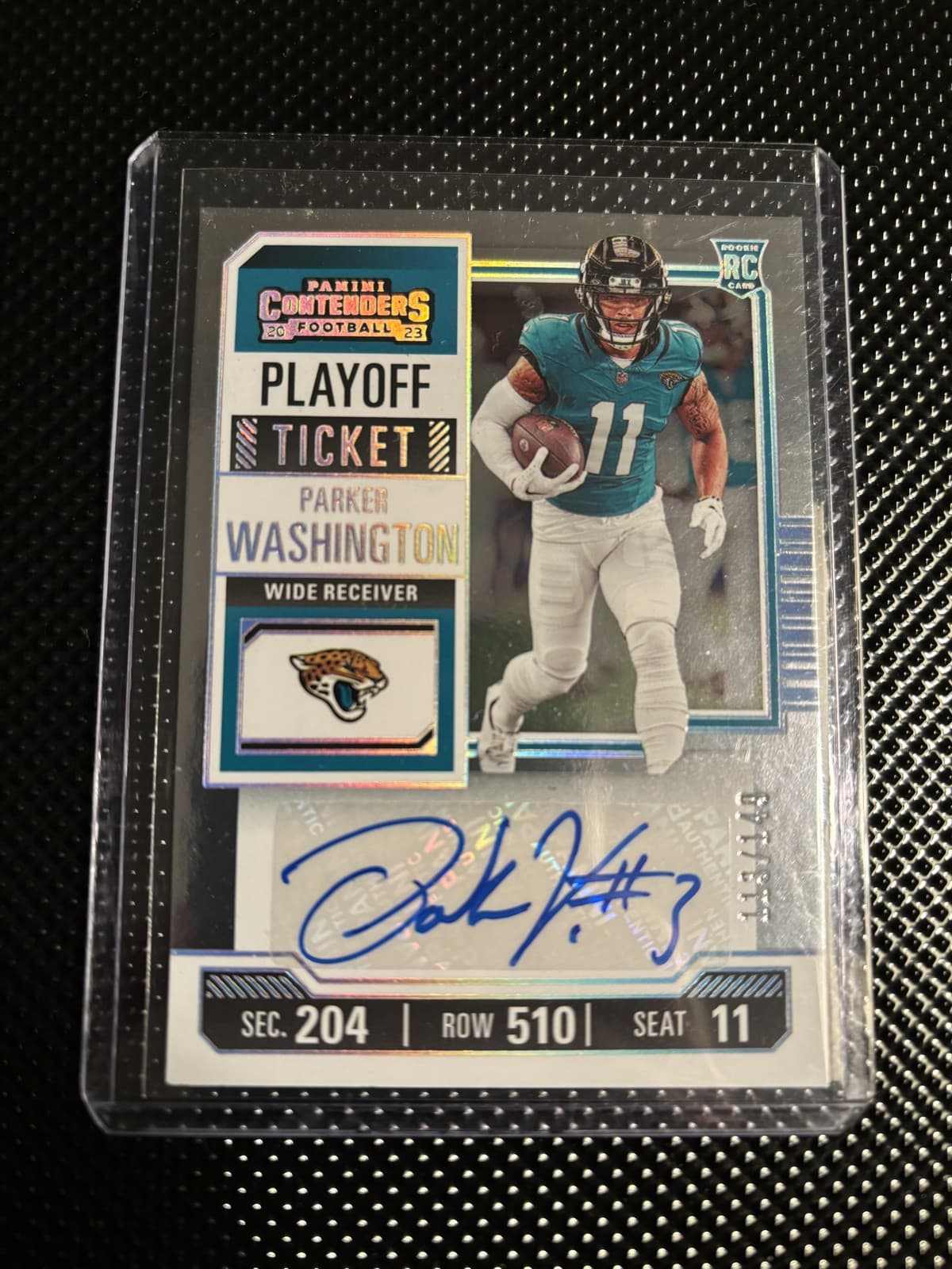 Parker Washington 2023 panini Panini Contenders