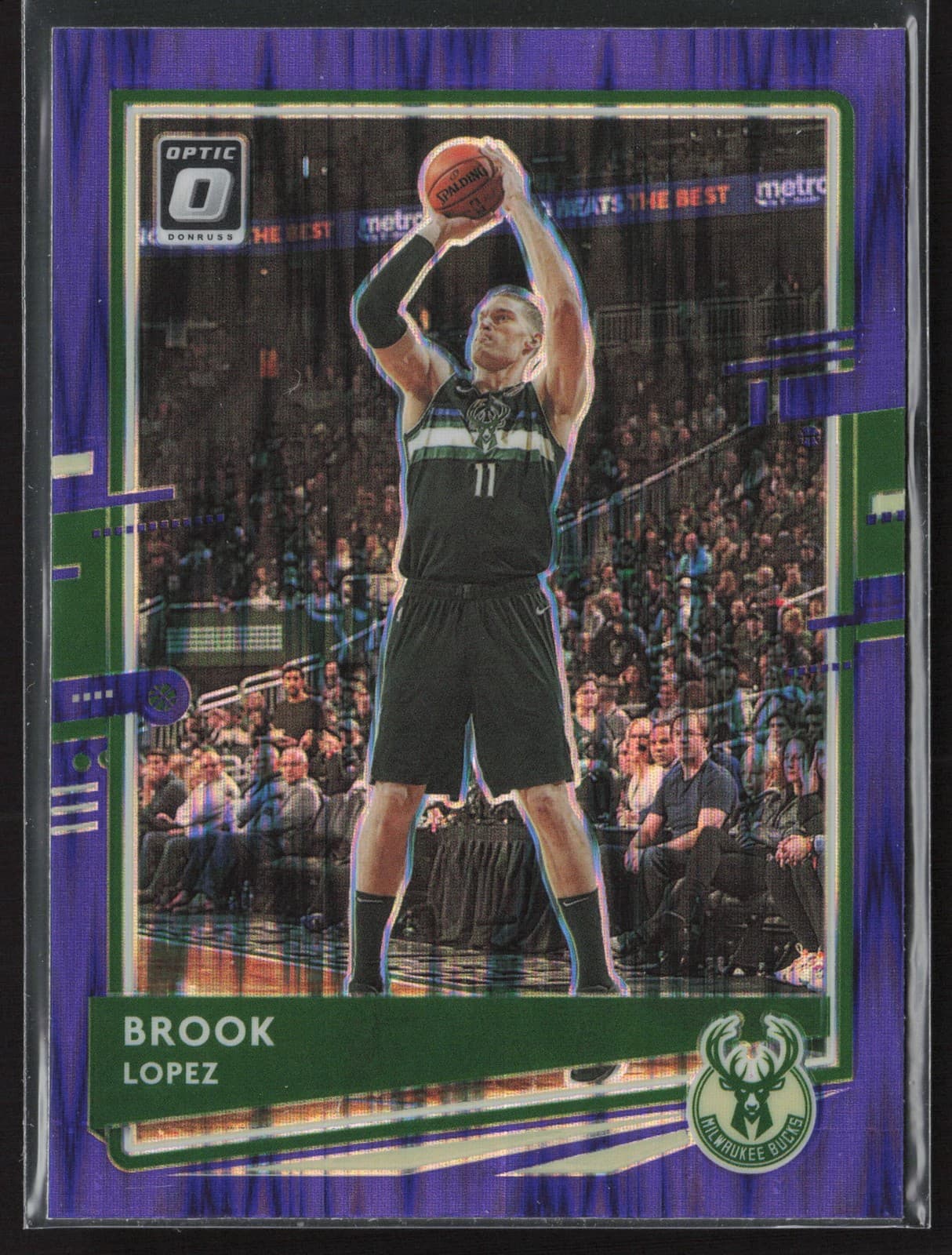Brook Lopez trading card