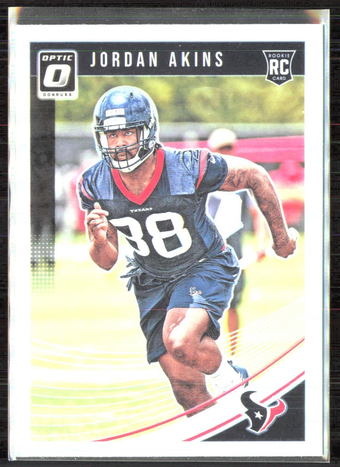 Jordan Akins trading card