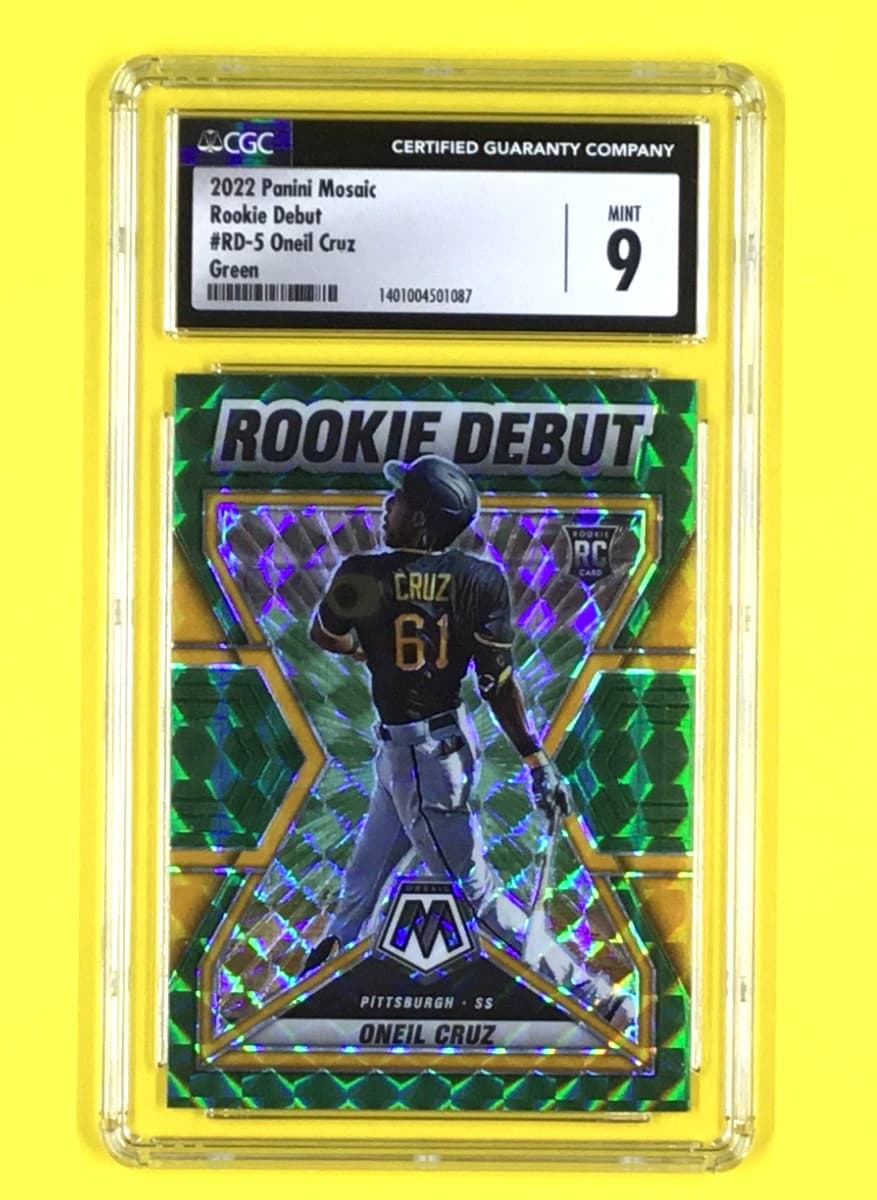 Oneil Cruz 2022 panini Panini Mosaic
