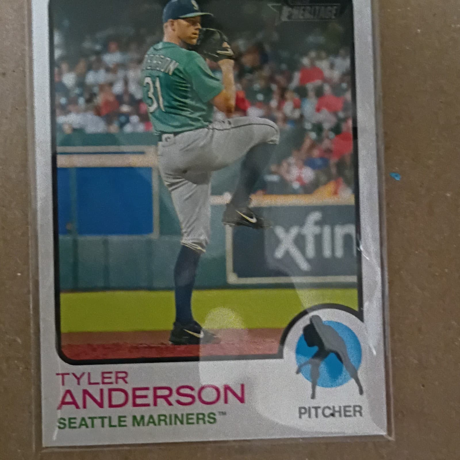 Tyler Anderson 2022 topps Topps Heritage