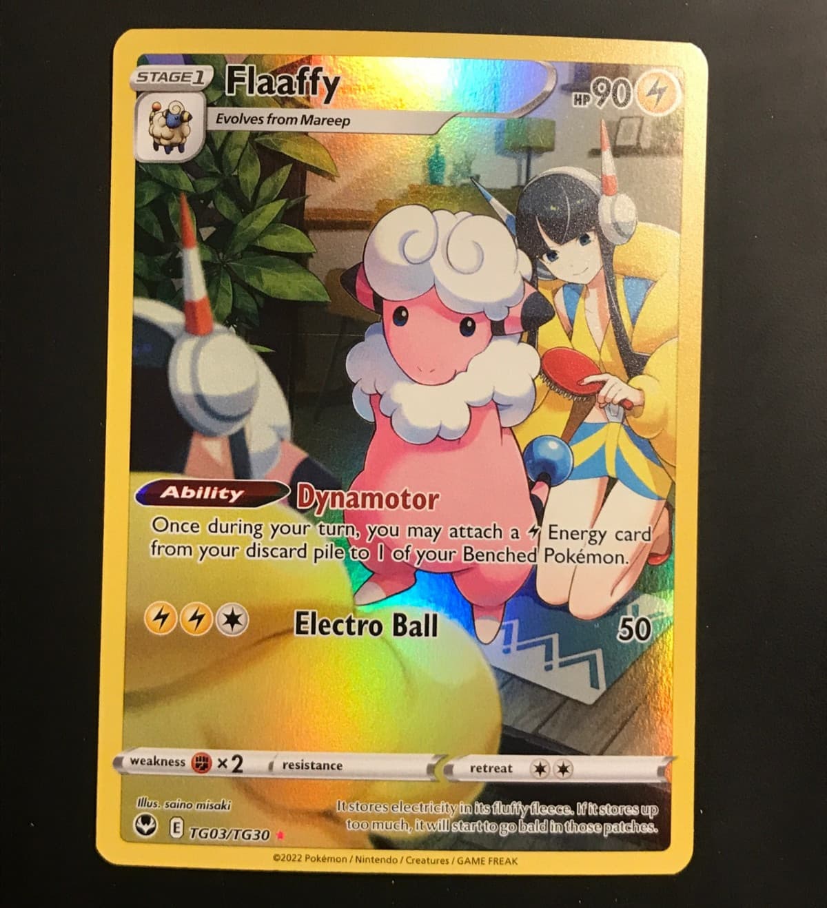 Flaaffy trading card