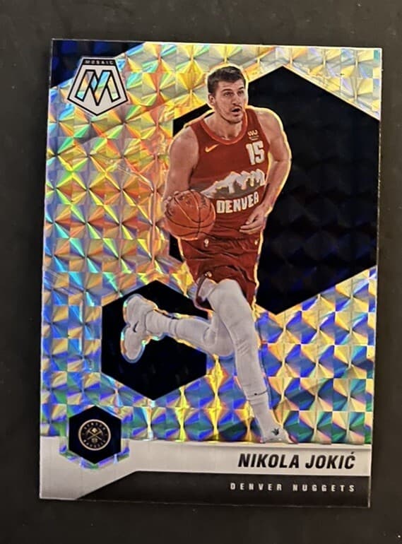 Nikola Jokic 2020 panini Panini Mosaic