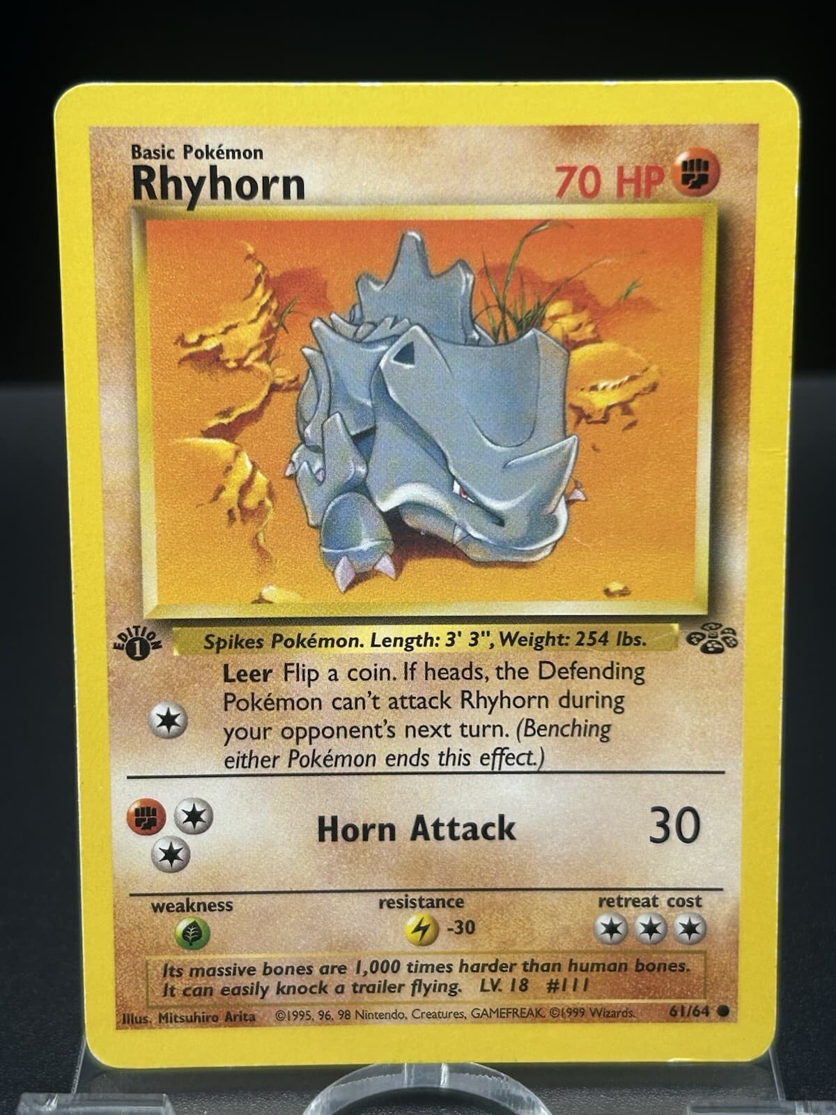 Rhyhorn 1999 Pokemon Jungle