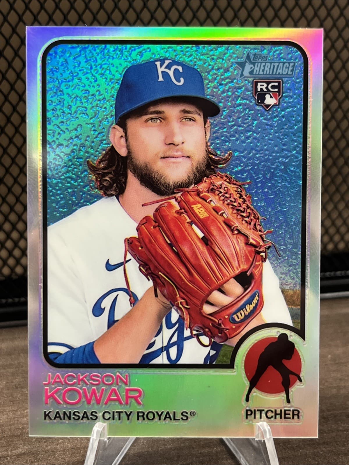 Jackson Kowar trading card