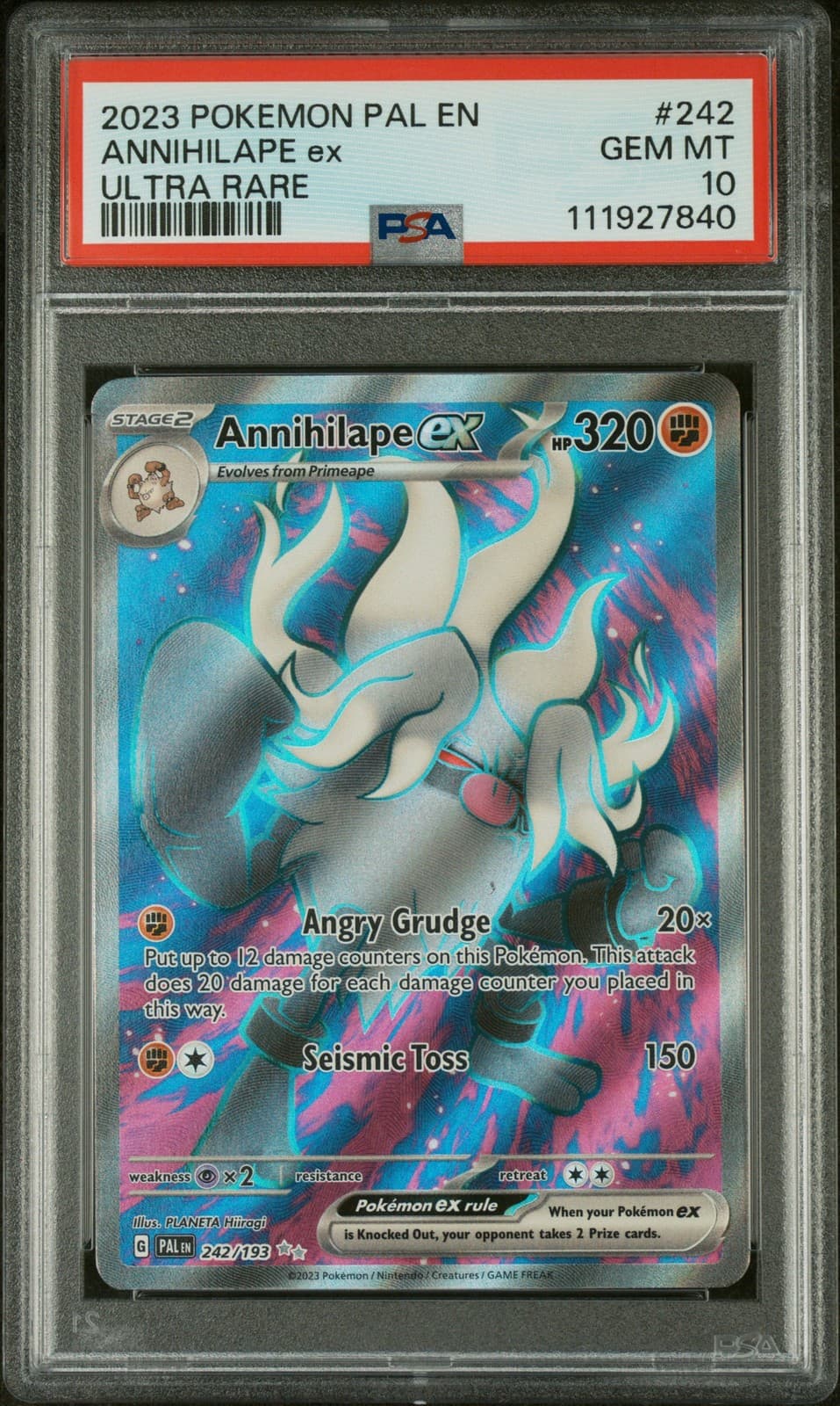 Annihilape trading card