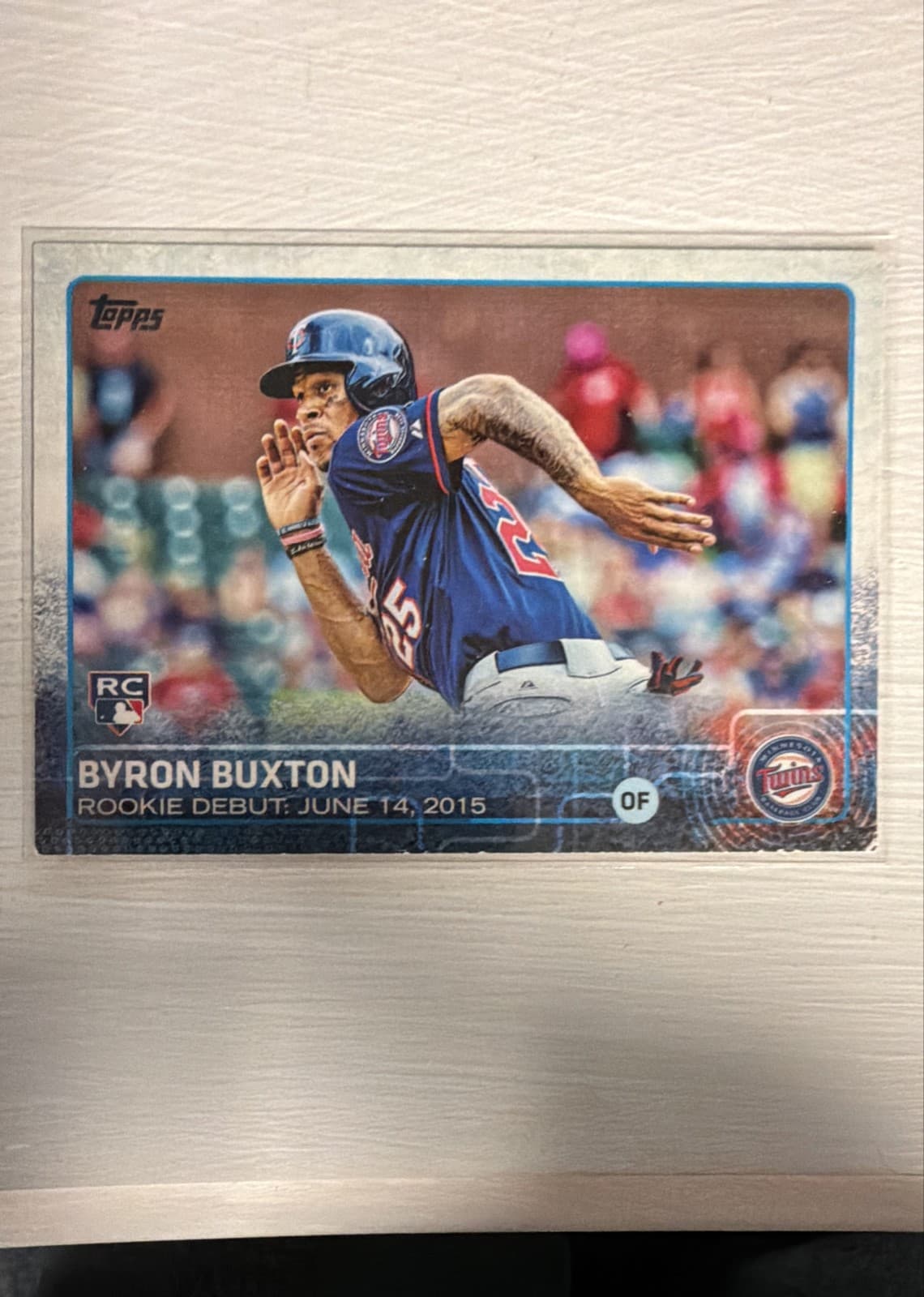 Byron Buxton trading card