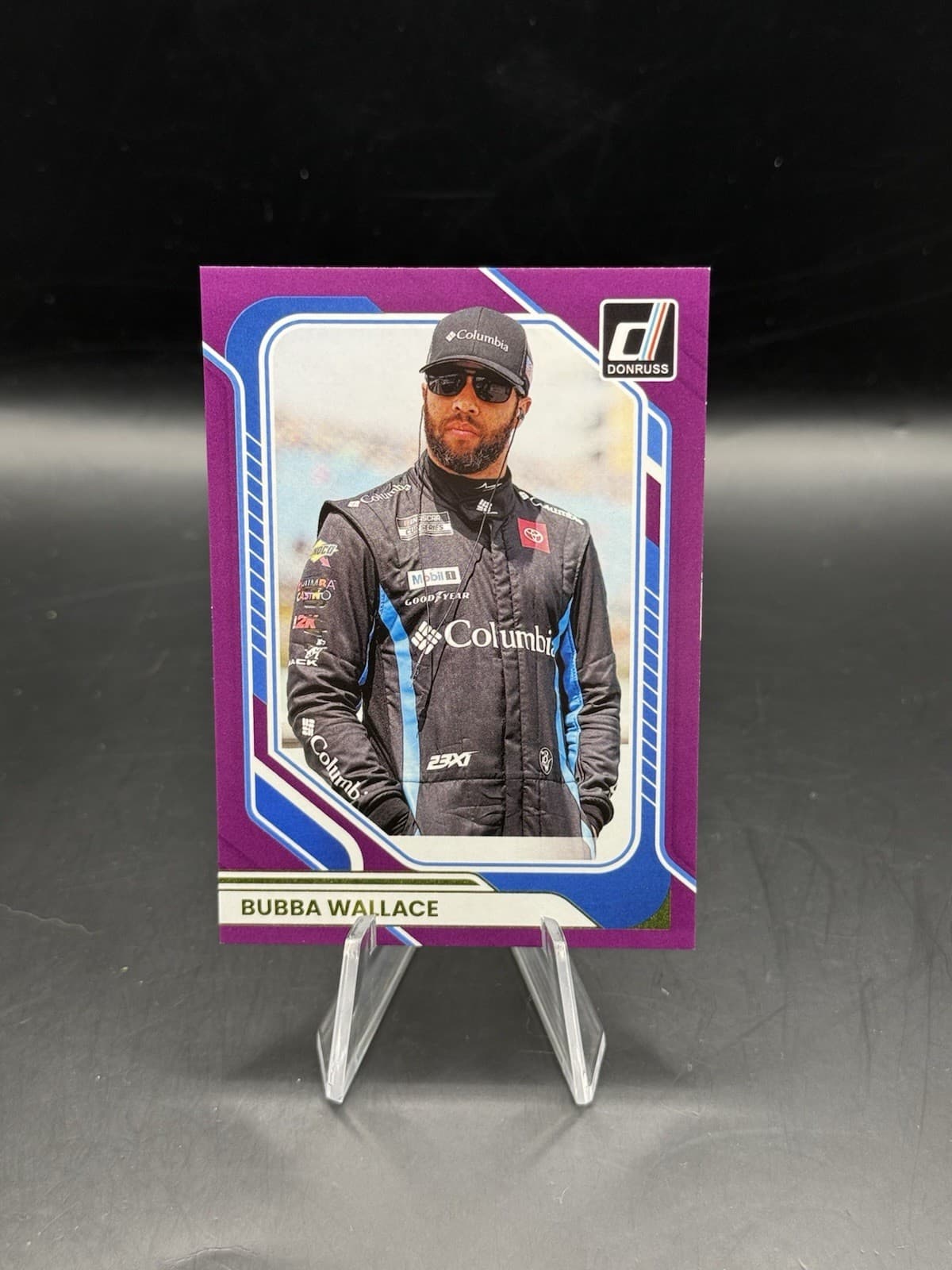 Bubba Wallace trading card
