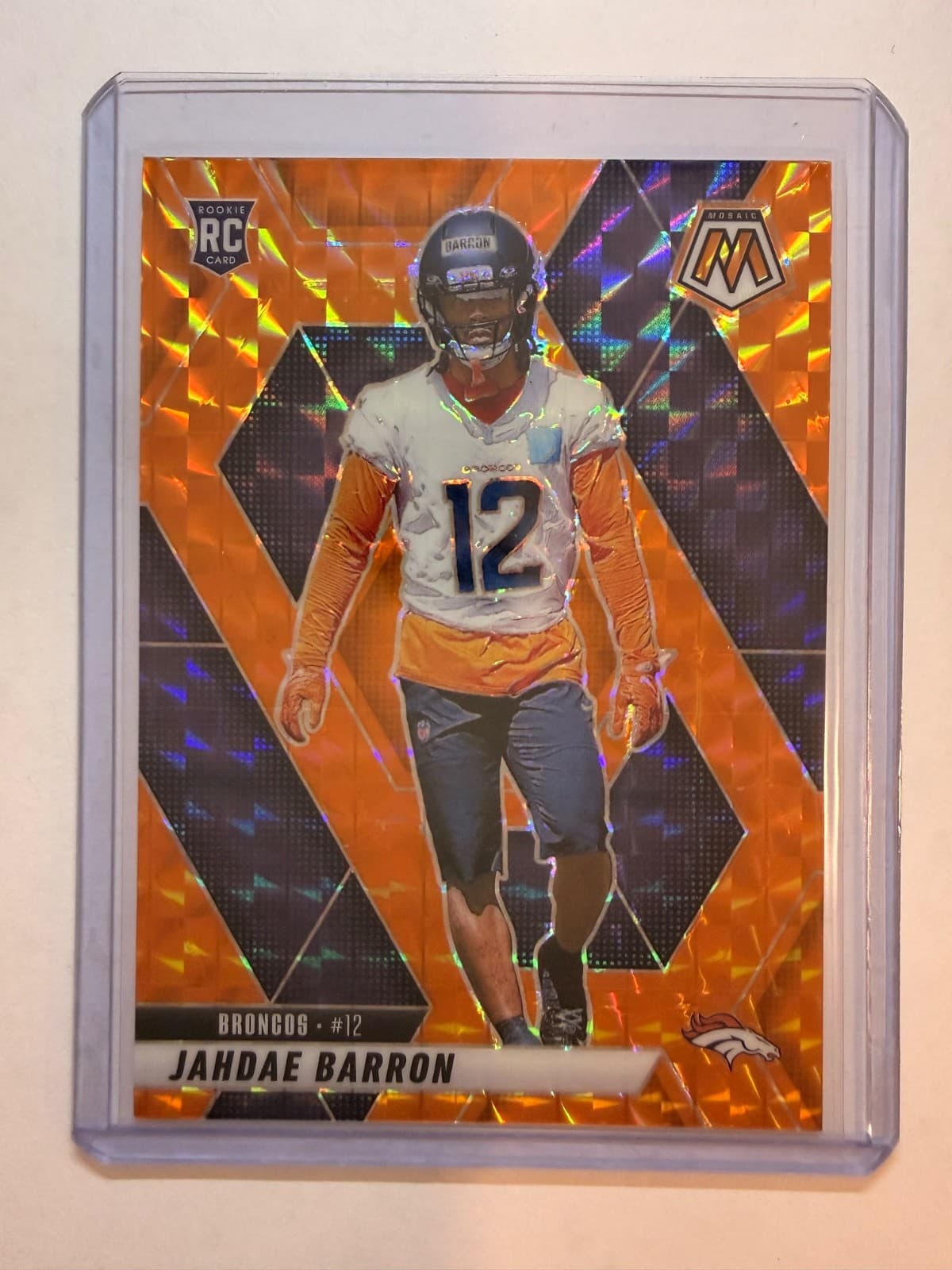 Jahdae Barron trading card