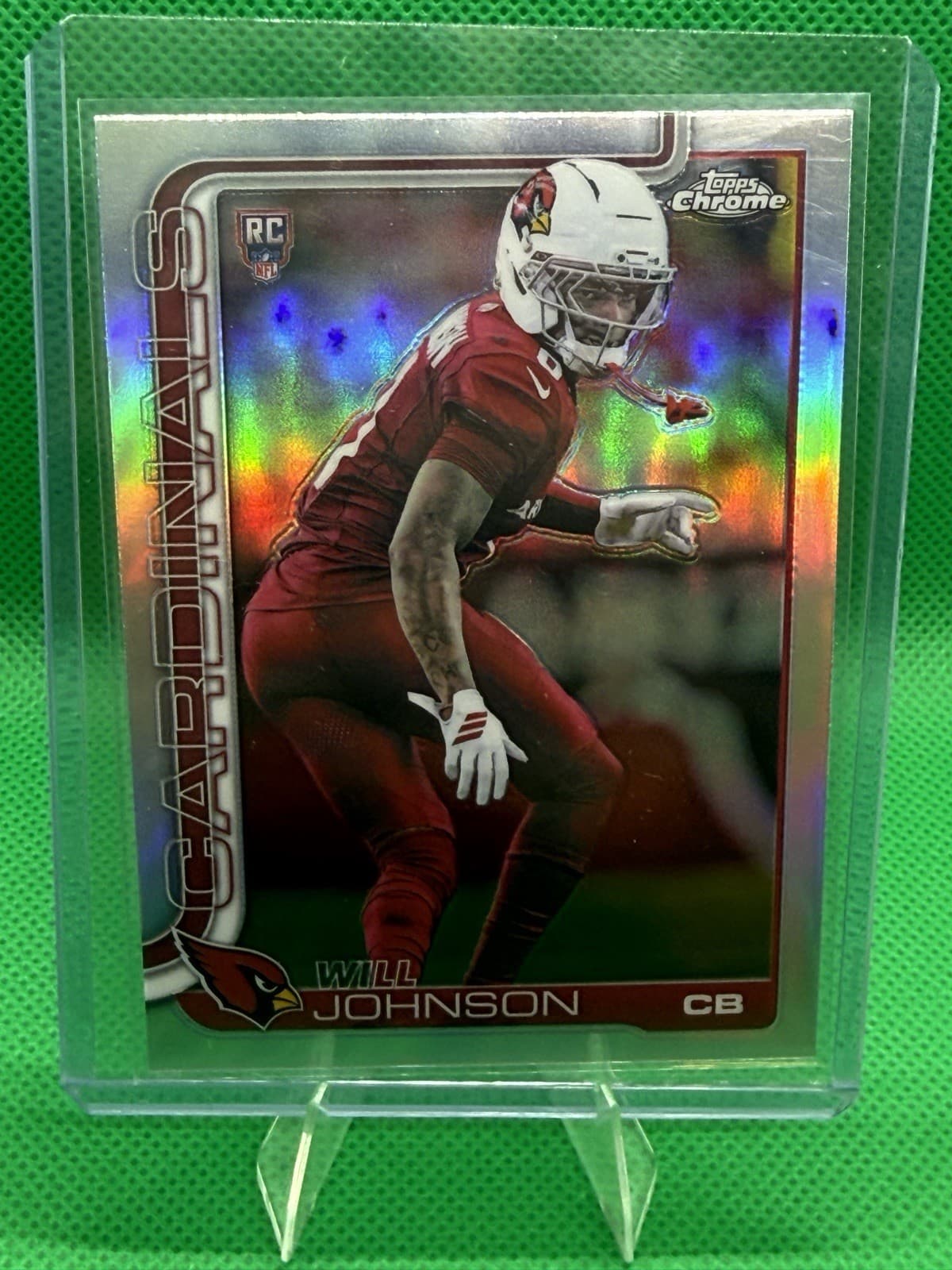 Will Johnson trading card