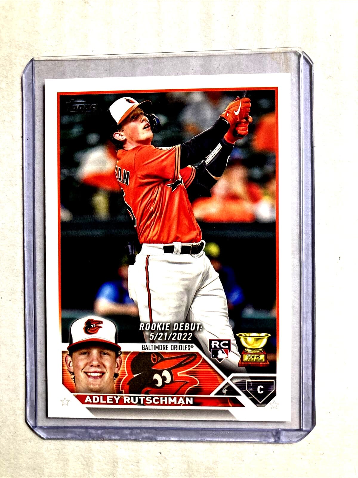 Adley Rutschman 2023 topps Topps Update Rookie Debut