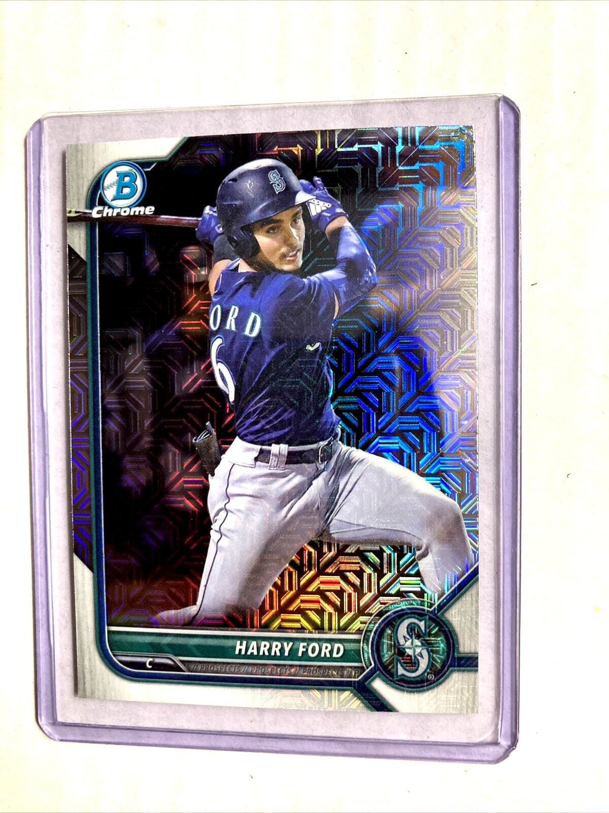 Harry Ford trading card