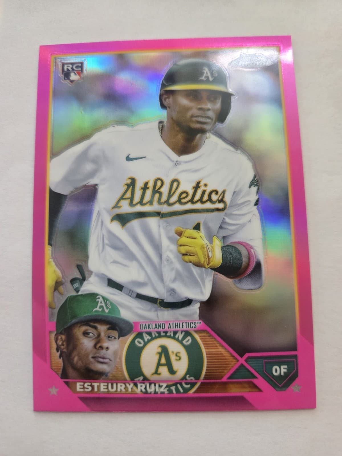 Esteury Ruiz trading card