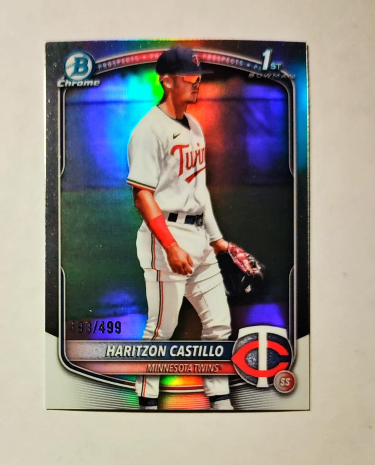 Haritzon Castillo trading card