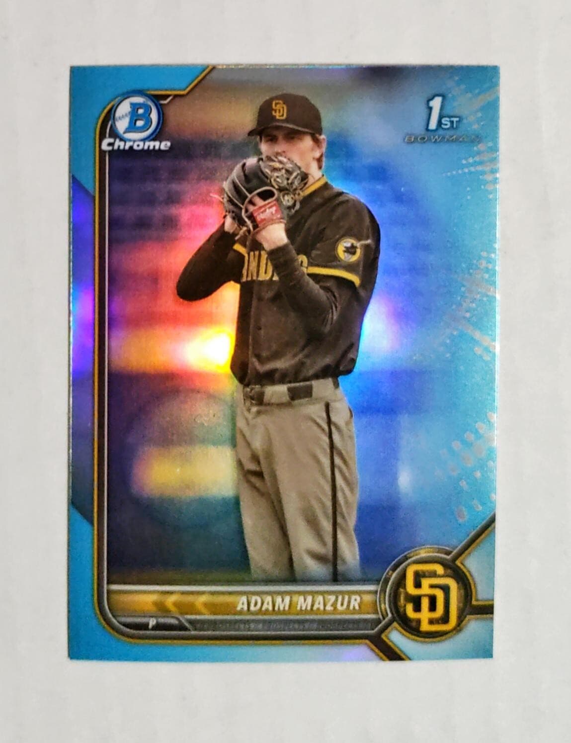Adam Mazur trading card