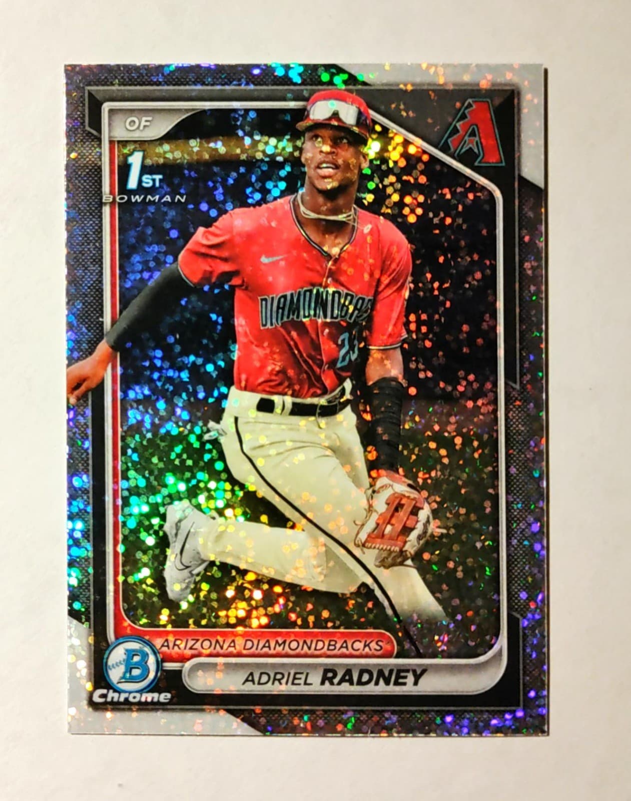 Adriel Radney trading card