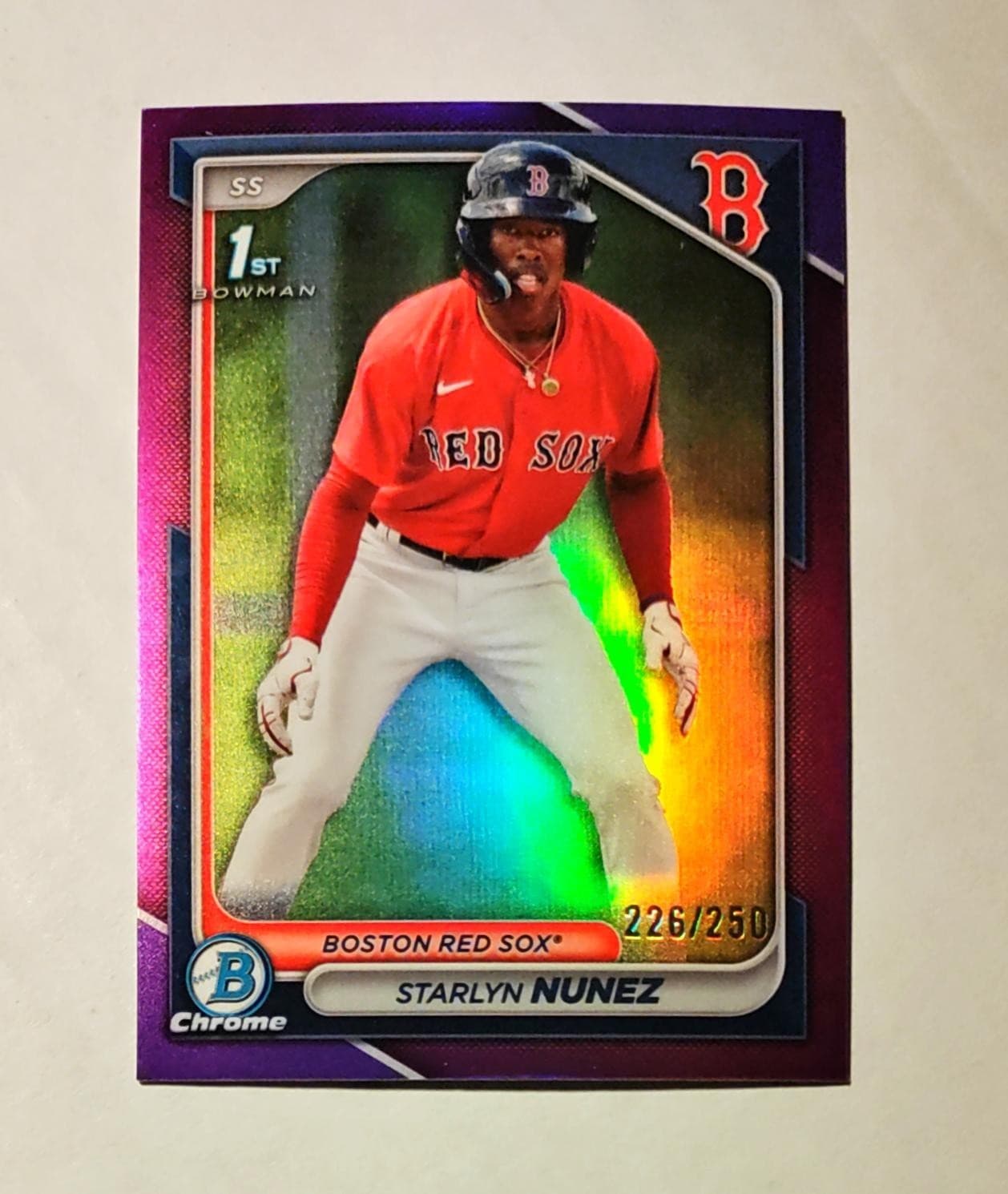 Starlyn Nunez 2024 bowman Bowman Chrome Prospects
