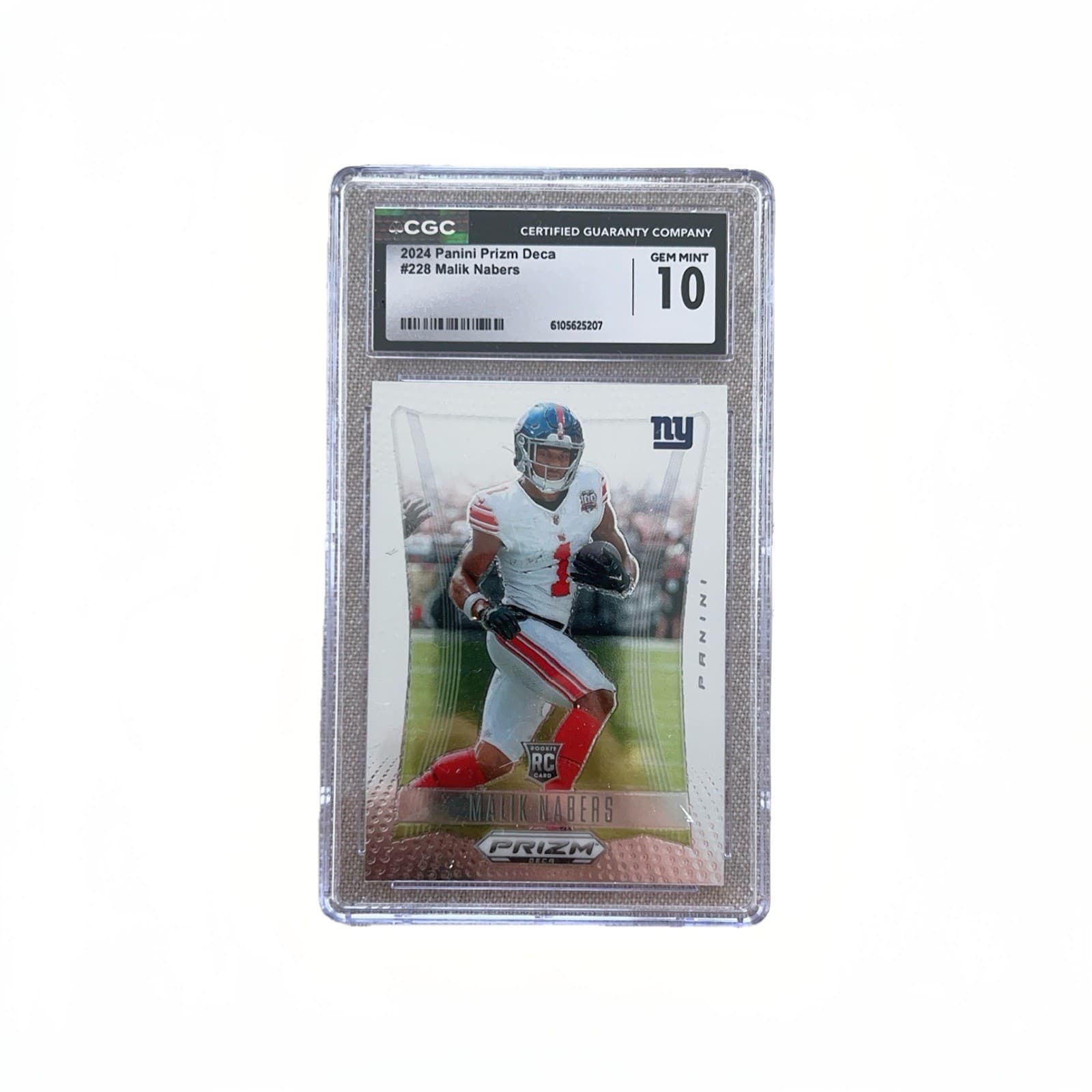 Malik Nabers 2024 panini Panini Prizm Deca