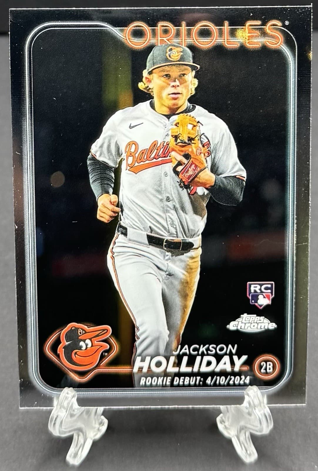 Jackson Holliday 2024 topps Topps Chrome Update Rookie Debut