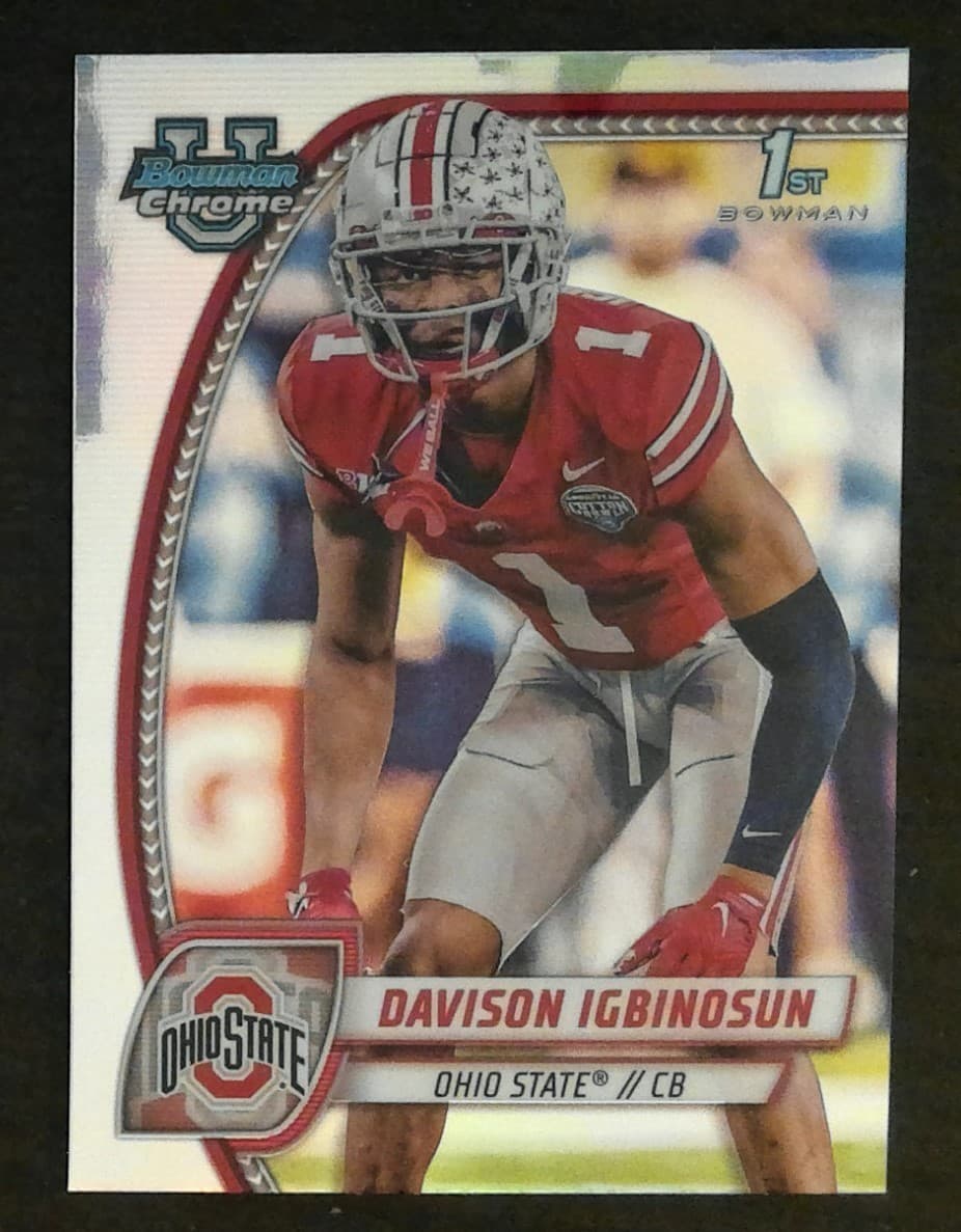 Davison Igbinosun trading card
