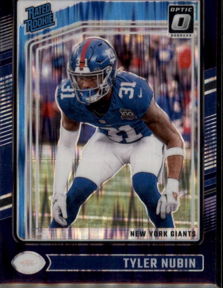 Tyler Nubin trading card