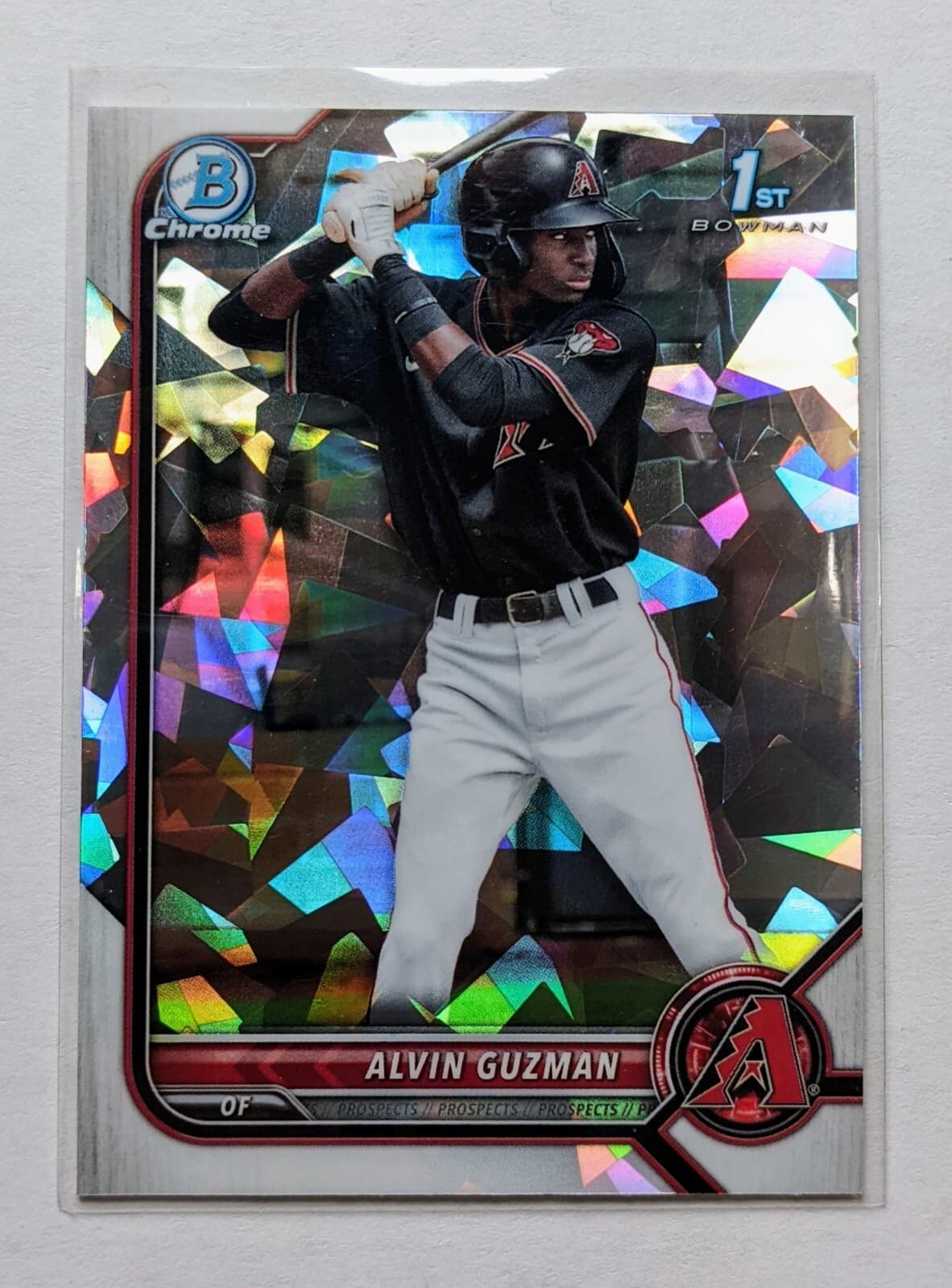 Alvin Guzman trading card