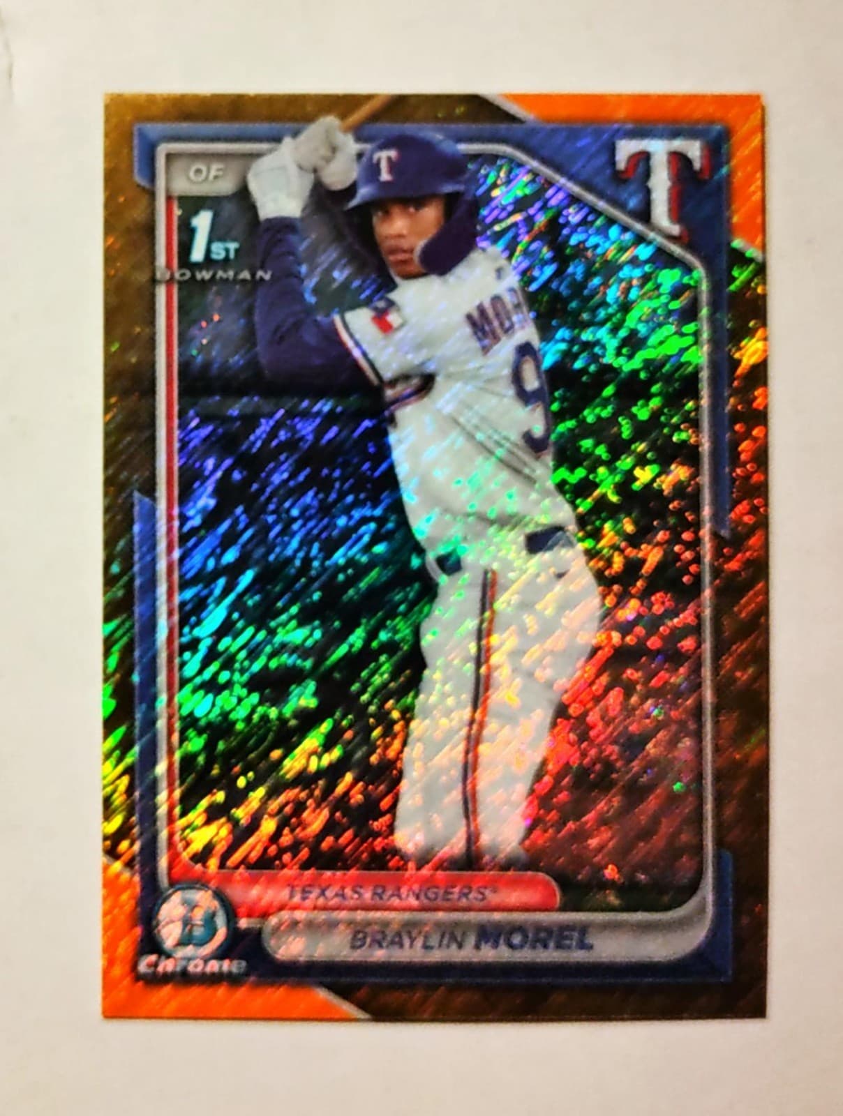 Braylin Morel trading card