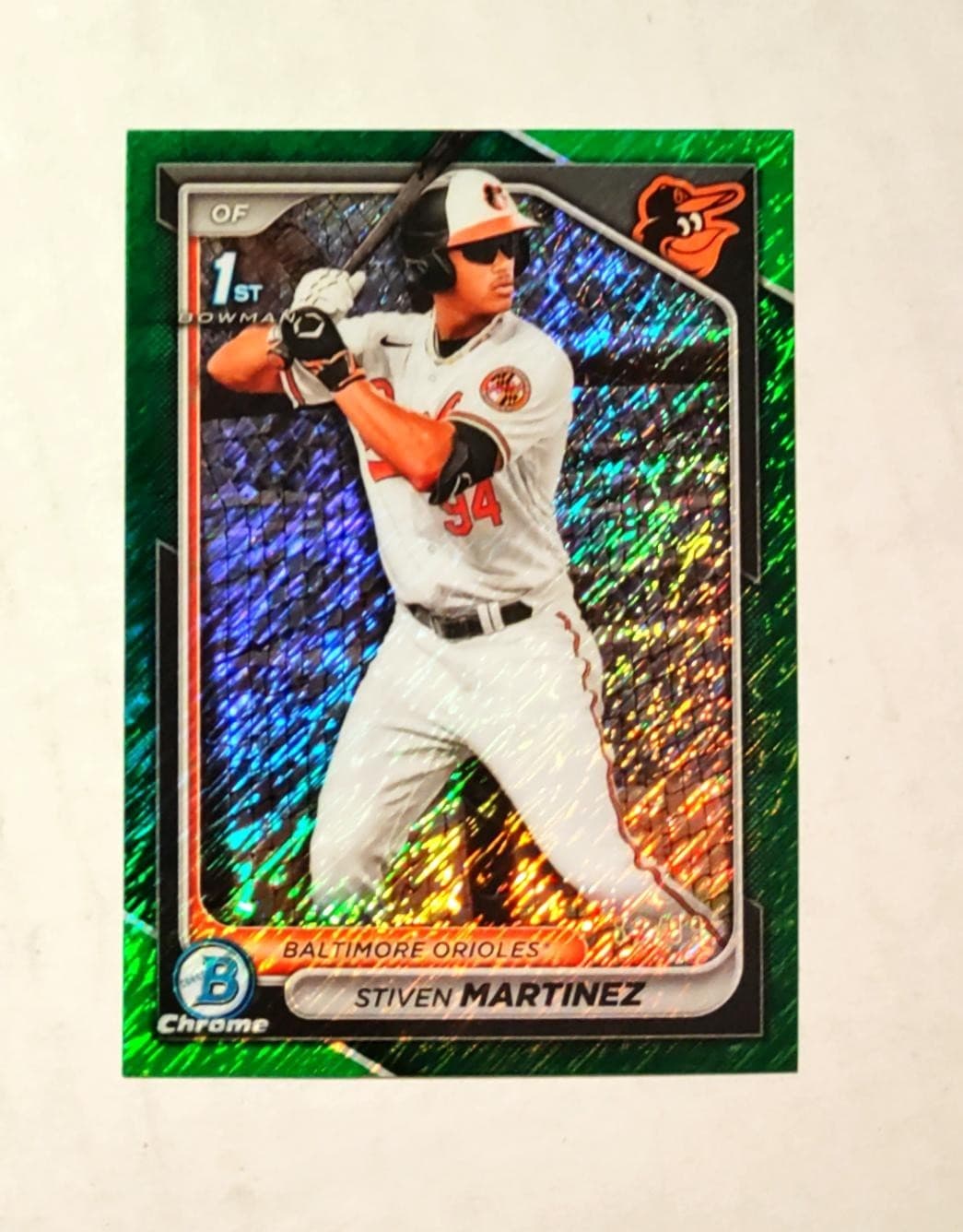Stiven Martinez trading card