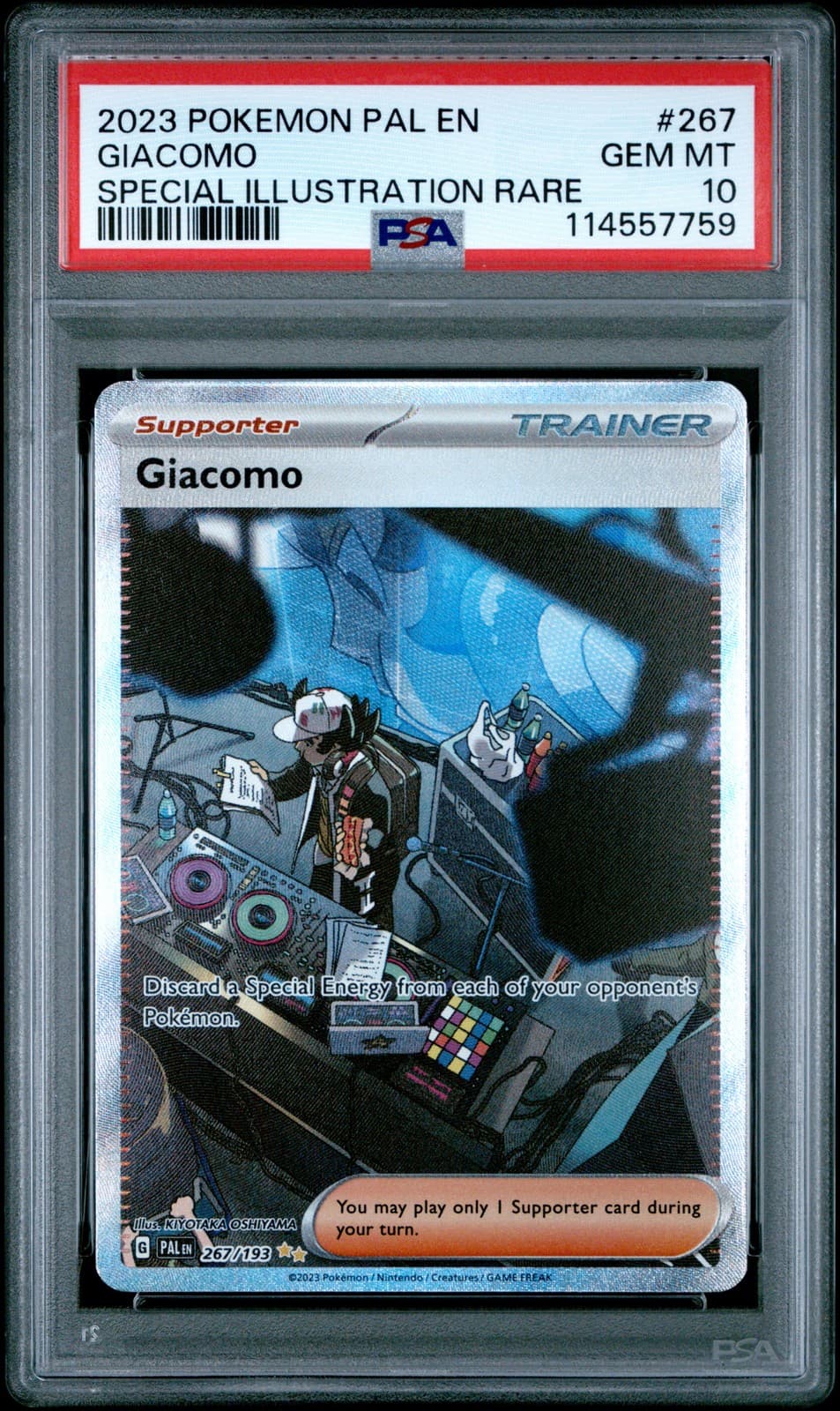 Giacomo trading card