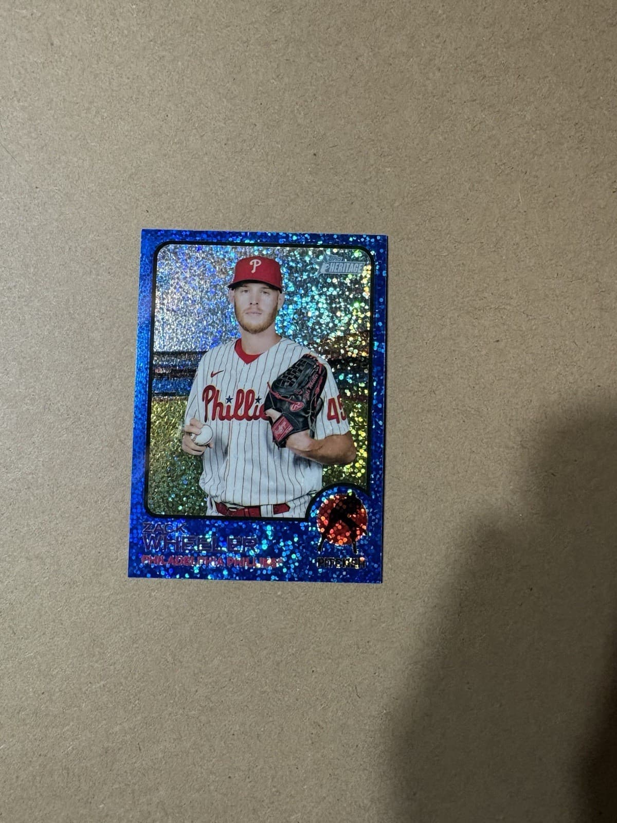 Zack Wheeler trading card