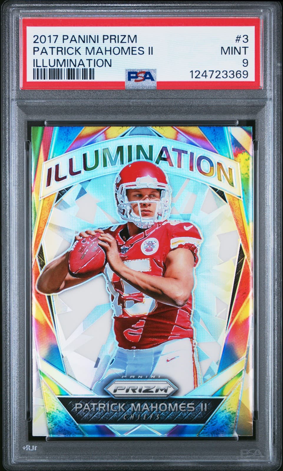 Patrick Mahomes II 2017 panini