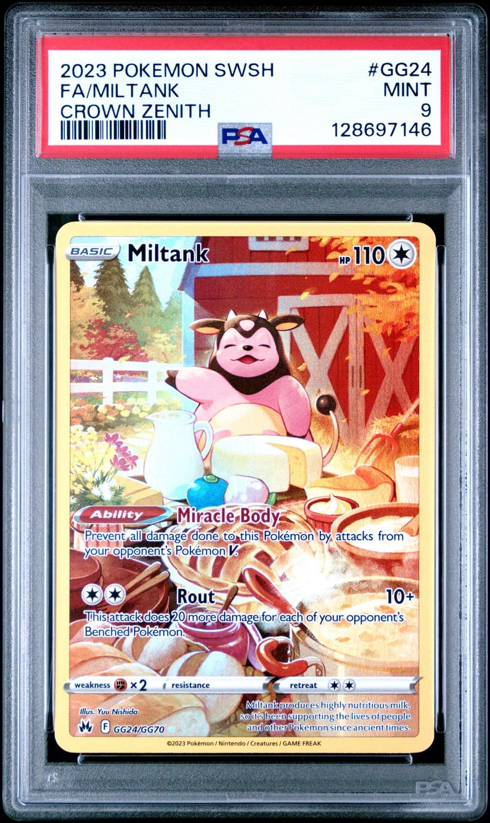 Miltank 2023 Sword Sword & Shield: Crown Zenith Galarian Gallery