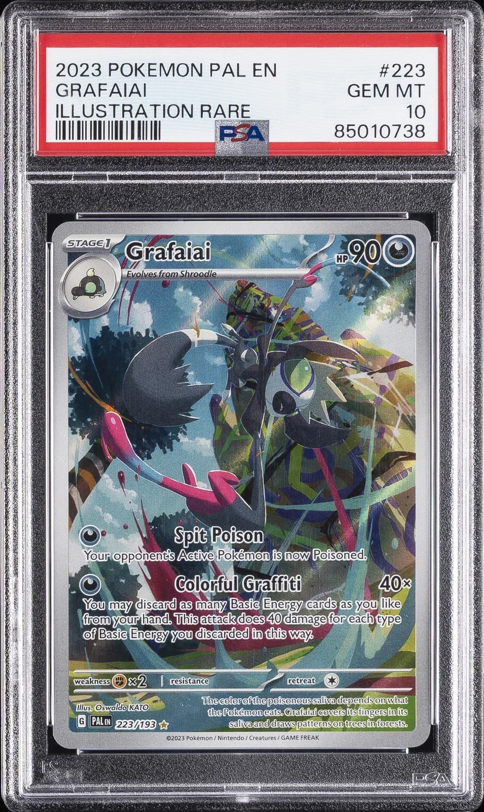 Grafaiai trading card