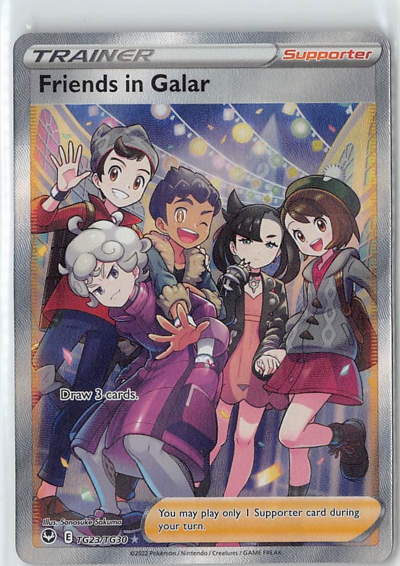 Friends in Galar 2022 Pokemon Silver Tempest