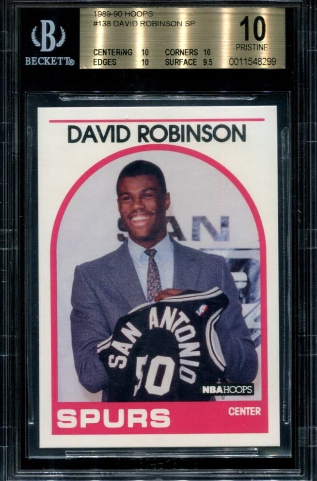 David Robinson 1989 panini