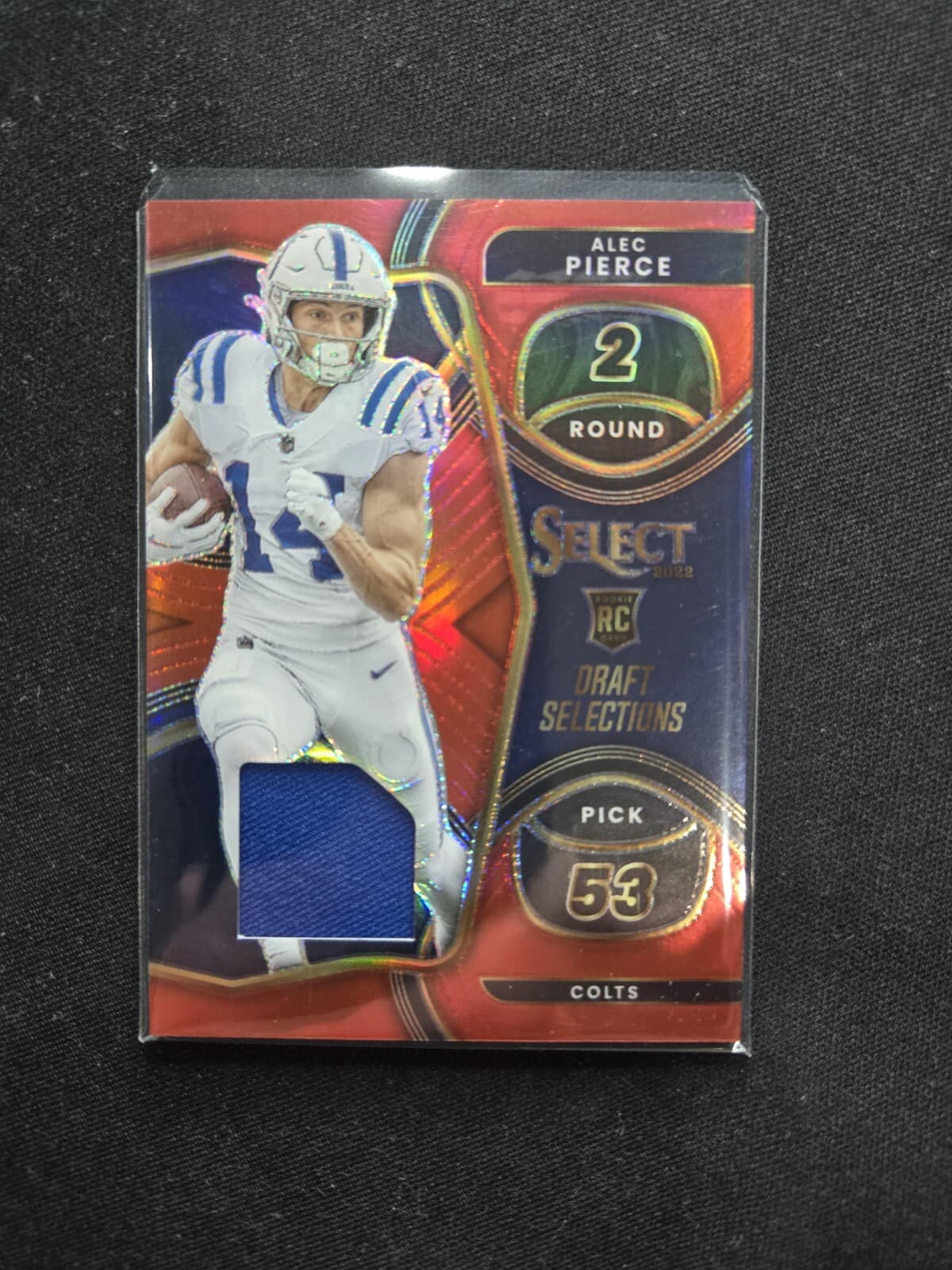 Christian Watson 2022 panini Select Concourse Black & Green Die-Cut