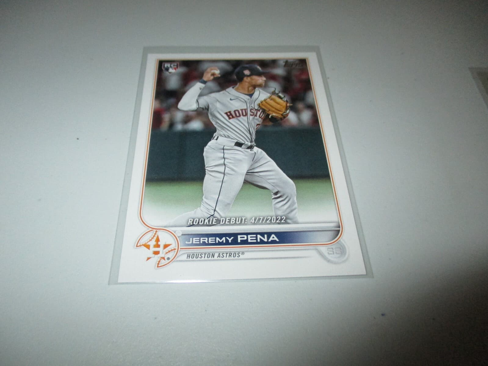 Jeremy Pena 2022 topps Topps Update
