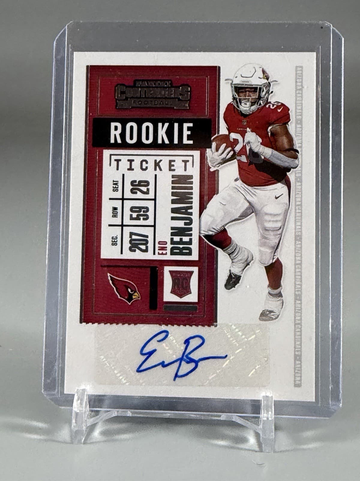 Eno Benjamin 2020 panini Panini Contenders