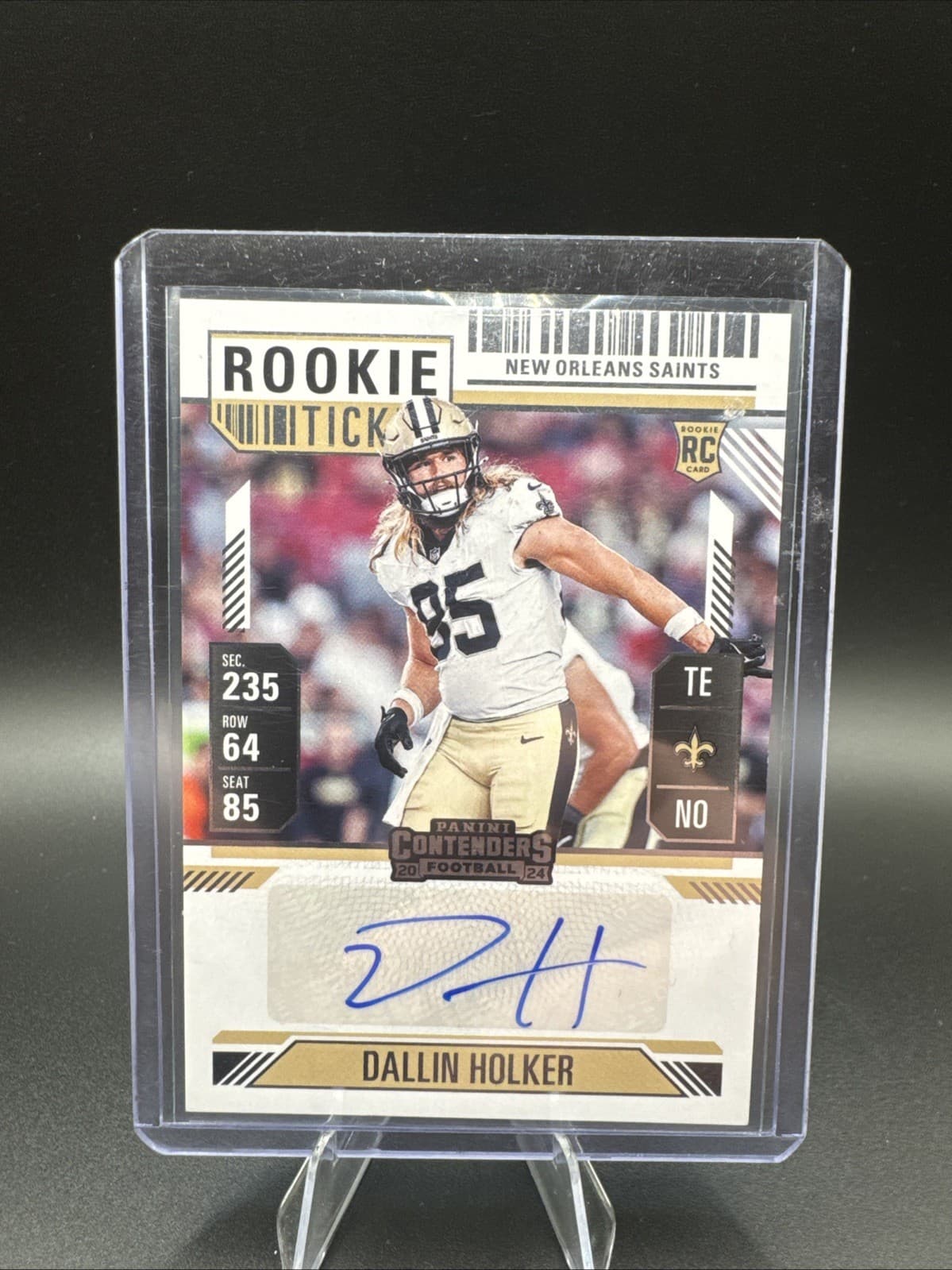 Dallin Holker trading card