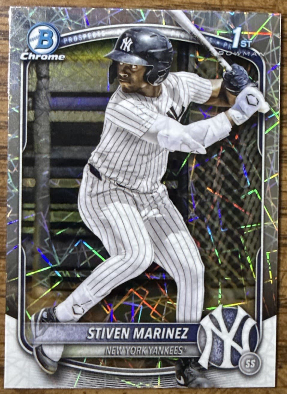 Stiven Marinez trading card