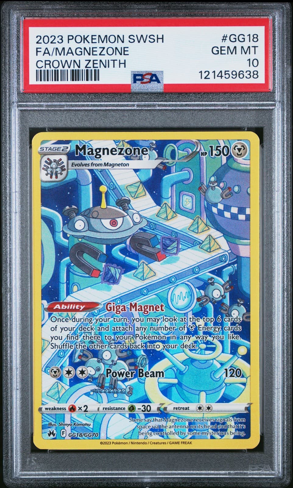 Magnezone trading card